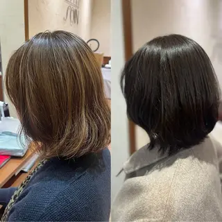 ミディアム 伊藤 アユミのヘアスタイル