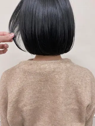 ショート カラー レイヤーウルフ エクステ磯部のヘアスタイル