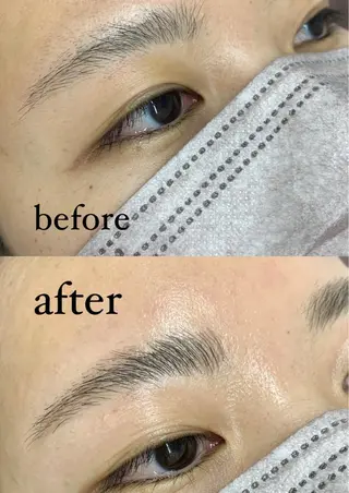 アイブロウ pu muのネイルデザイン