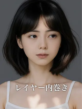 ショート タンバルモリ/ タッセルボブ/神山のヘアスタイル