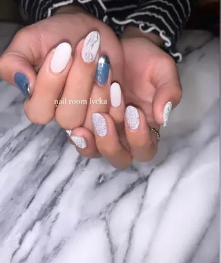 ネイル ﾈｲﾙﾙｰﾑﾘｯｶ 𝐦𝐚𝐲𝐮のネイルデザイン