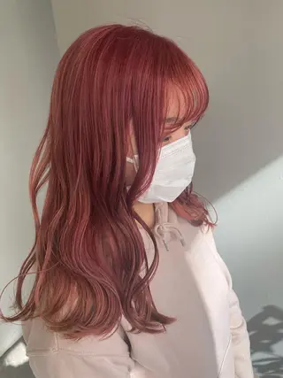 セミロング カラー ヘアアレンジ ボブ /ニュアンス/ satomi🧸💖のヘアスタイル