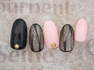 ネイル トップネイリスト Ribbon立川店のネイルデザイン