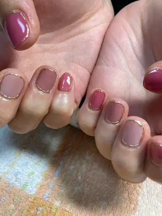 ネイル rukianail 新里のネイルデザイン