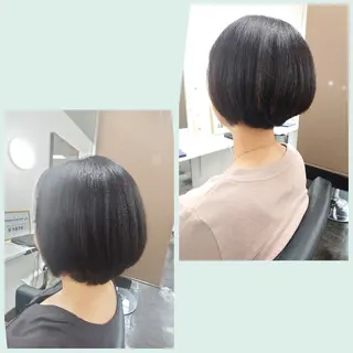 ショート ミーツ 牧港店所属・mits 牧港店 比嘉千夏のヘアスタイル