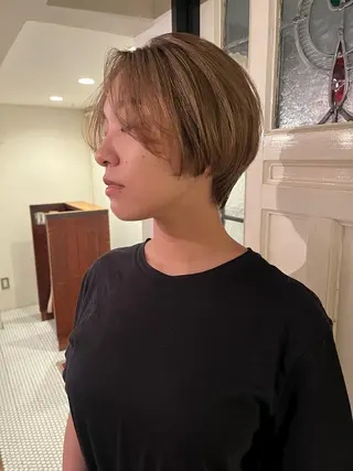 ショート 🧸メンズカット 🧸conatsuのヘアスタイル