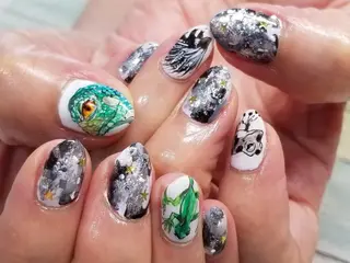 ネイル おで@ oderi_nailのネイルデザイン