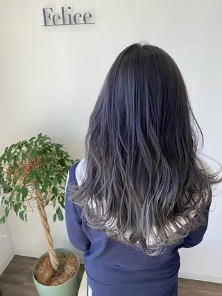 セミロング 粕川 達哉のヘアスタイル