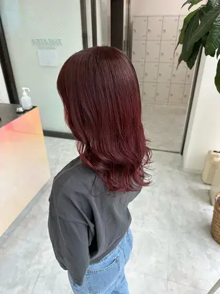 セミロング 🥀社内技術講師🥀 稲場皓一のヘアスタイル