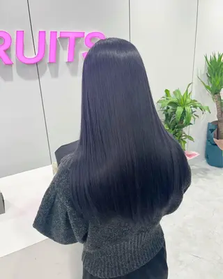 ロング カラー 🎀暖色/ラベンダー /paru🤍のヘアスタイル