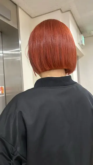 ショート カラー ショート/ボブ/ 心斎橋/宮脇美奈のヘアスタイル