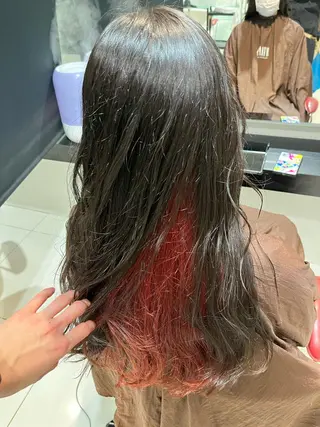 ロング カラー Lupinus所属・【艶カラー】石山拓人 /ブリーチのヘアスタイル