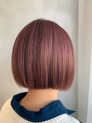 ショート カラー 幡野 葵のヘアスタイル