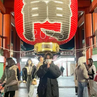 ミディアム カラー パーマ 髪質改善/ブリーチ 田代 龍我のヘアスタイル