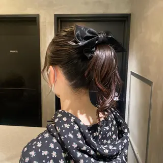 ミディアム ヘアアレンジ デザイン/アレンジ ❤︎イシイレイのヘアスタイル