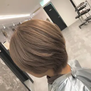 ショート カラー ヘアアレンジ アンドウ ユウ/ レイヤーカット/韓国のヘアスタイル