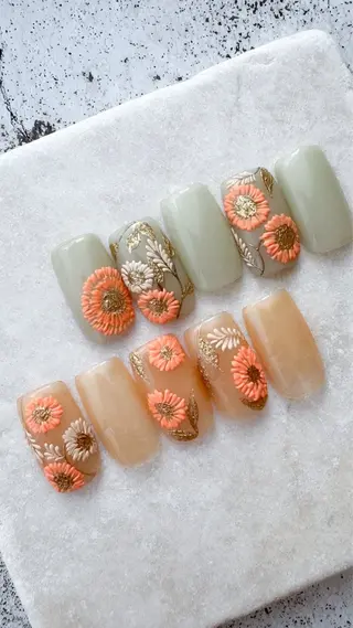 ネイル トータルサロンパイド ryokoのネイルデザイン