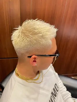 ショート メンズ ヘアーサロンチョップショップ所属・吉祥寺駅 takumiのヘアスタイル