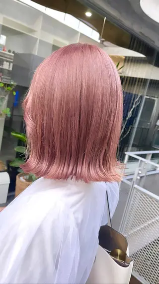 ミディアム Lavy kyoto所属・Lavy カラー&エクステのヘアスタイル