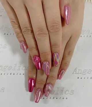 ネイル Angelica ネイリストのネイルデザイン