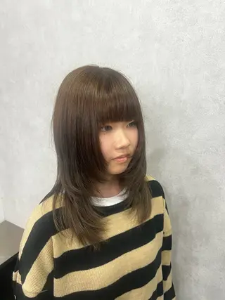 ミディアム ANNA 🦋‪‎🤍のヘアスタイル