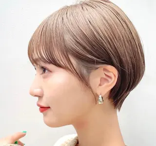 ショート Oto.吉祥寺所属・艶髪/透明感/吉祥寺 /縮毛矯正/yutoのヘアスタイル