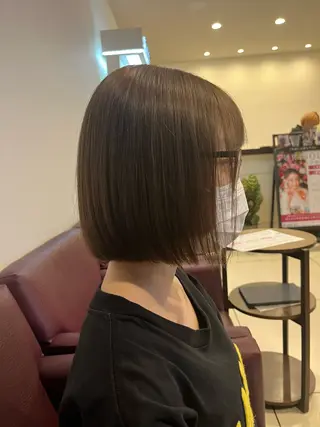 ショート カラー パーマ ヘアアレンジ ちひろ /似合わせカラーのヘアスタイル