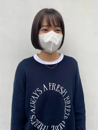 米元 春奈のヘアスタイル