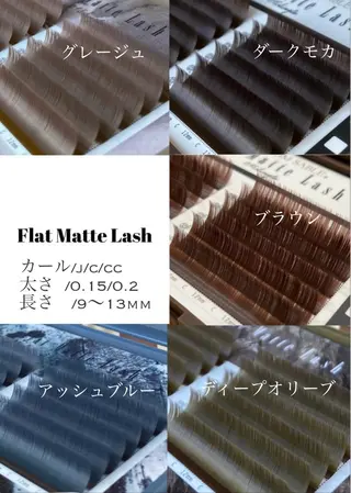 マツエク・マツパ eyelash ricoのマツエク・マツパデザイン