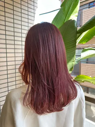 セミロング カラー HARU はるのヘアスタイル