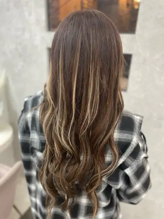 ロング 🍀みちか🍀 lovis💕モデルのヘアスタイル