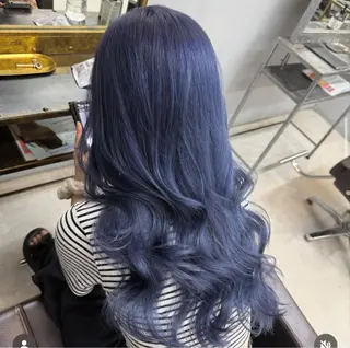 ロング カラー 佐藤 琉冴のヘアスタイル