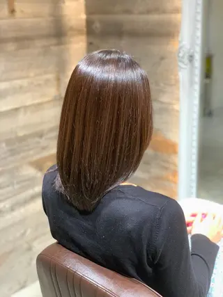 ミディアム カラー espace      de   coiffure所属・門脇 直也のヘアスタイル