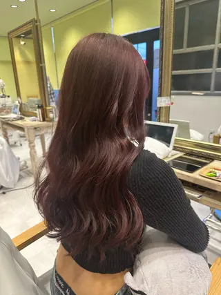 ロング 野上 麗のヘアスタイル