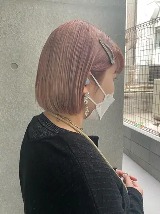 ショート カラー ROBBY表参道所属・木村【似合わせ ショート】無料✨のヘアスタイル