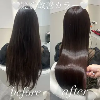 ロング カラー 🩷韓国ヘア/ヨシン モリ🩷Maikaのヘアスタイル