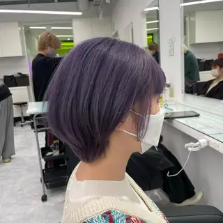 ショート カラー 暖色🩷透明感カラー ♡Maika♡のヘアスタイル