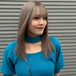 ロング カラー 💙ルル💙 ハイトーン/レイヤーのヘアスタイル