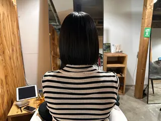 ミディアム hairmake Brandnew 東生駒本店所属・Brandnew 東生駒本店小川タスクのヘアスタイル