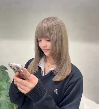 ロング Nail &Beauty by UNO伊勢原所属・COCO .のヘアスタイル