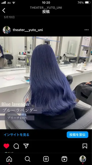 ロング フェザーパーマ職人 🪽yutoのヘアスタイル