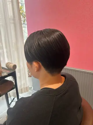 ショート La Bless 大阪梅田所属・梅田 ショートヘア パーマモデル募集のヘアスタイル