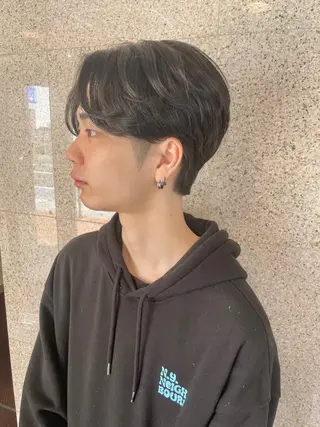 ショート メンズ grAt所属・森 真伊希のヘアスタイル