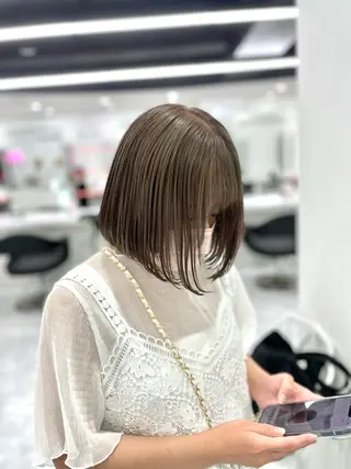 ミディアム 💍大人デザイン /ハイトーン♡リクトのヘアスタイル