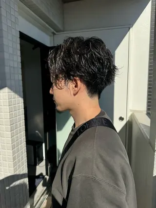 パーマ メンズ メンズ特化 パーマ/オザワのヘアスタイル