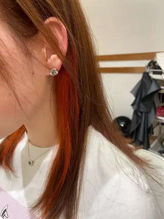 カラー ROSSO北赤羽所属・ROSSO北赤羽 アラカワのヘアスタイル