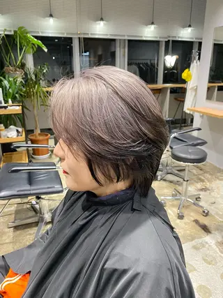 ショート カラー メンズ 村田 健のヘアスタイル