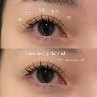 マツエク・マツパ Sacco 栄店 Ayuのマツエク・マツパデザイン