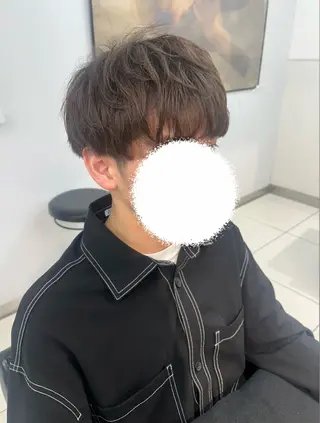 ショート パーマ ナチュラル×色気パ ーマ 渋谷/マナミのヘアスタイル