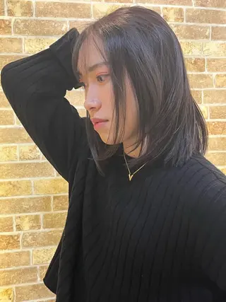 ミディアム パーマ トータルビューティー K:R鶴川のヘアスタイル